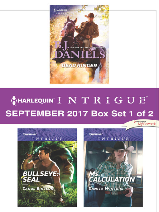 Cover image for Harlequin Intrigue September 2017--Box Set 1 of 2